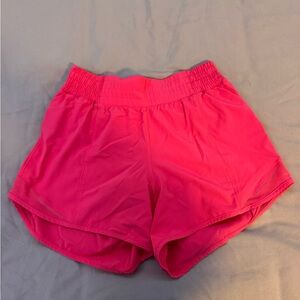 Lululemon Lip Gloss Pink Hotty Hot Shorts